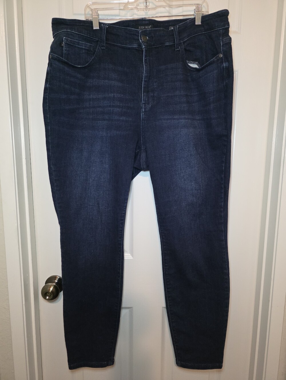 Judy Blue Skinny Fit Dark Wash Sz 22W